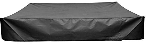 ZQEDY Sandkastenabdeckung, Sandkastendeckel, quadratischer staubdichter Sandkastendeckel mit Kordelzug, wasserdichte Sandkasten-Poolabdeckung