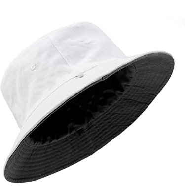 Zylioo XL Reversibel Bucket Hat Große Doppelseitig Anglerhut Beidseitig Fischerhut Sonnenhut Sommerhut Herren Eimerhut Für Kopf