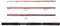 PENN Squadron III Reiseboot-Spinnrute, Angelrute, Meeresangeln, Salzwasserangeln, salzwasserfeste Komponenten, ideal für Dorsch, Pollack, Heilbutt und mehr, Unisex, Rot, 2,10 m, 200–600 g