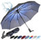 inaWarm Regenschirm Sturmfest Automatik, Regenschirm Herren Damen Windfest mit 210 Teflon-Beschichtung 10 Fiberglasrippen und 107cm Breiter, Taschenschirm Kompakt Robuster Faltbarer Groß Umbrella