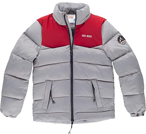 Roc Neige Parka SYLÔW con relleno de pluma reciclada y capucha.Tejido antidesgarro, repelente al agua, poder calorifico 550+. Hombre