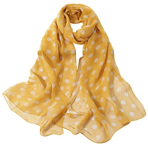 FAIRYGATE Schals für Damen Damenschal Schal Damen Frühling Stola Damen Festlich Seidenschal Damen Seide Schals Warm Weich Seidentuch Halstuch A5415