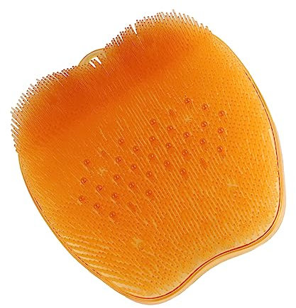 FOYTOKI Foot Exfoliator Pads Set Orange Foot Care Massager Cushion Dead Skin Remover Function for Spa Pedicure Treatment