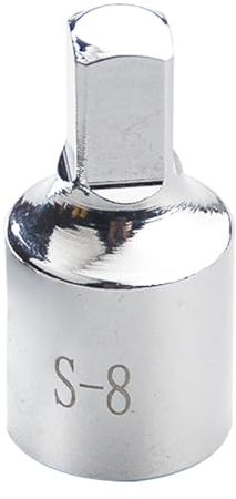 JNNJ Schlüssel Für Ablassschraube, Stecknüsse Für Ölablassschrauben, Öldienst-Schlüsselsatz, Vierkant-Öl-Kurbelgehäuse-Ablassschraube, Schlüsselentferner Für Autozubehör