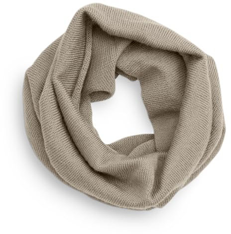 Ehrenkind® Schlauchschal für Kinder aus Feinster Merino Schurwolle | Beige | Made in Germany | Unisex Loop Schal | Halstuch | Ideal im Herbst und Winter