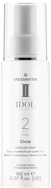 Meda vita Idol 2 Curly Circle Modeling Spray 150 ml, Spray modellante per capelli ricci