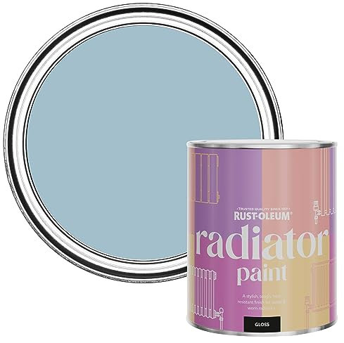 Rust-Oleum Blue Heat Resistant Radiator Paint in Gloss Finish - Nan's Best China 750ml