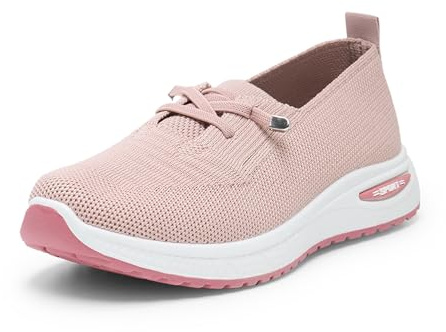 Alexis Leroy Zapatillas Slip-On Mujer Comodos y Ligeras Zapatos de Enfermería Casuales de Malla Transpirable para Caminar Corre