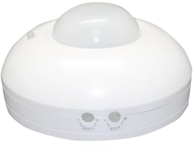 Detector de Proximidad de Techo Blanco | Sensor de Movimiento | Uso para iluminación automática y Seguridad en Espacios Cerrados.