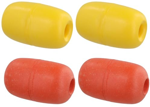 YOFAPA 4 PCS Deep Water Floats, Seil Schwimmt Boje Schwimmer, 4stk Ankerbojen für Boote Krabbenfalle Boje Fischerei, Ankerboje Schwimmfähiges Kanu Schwimmseil Anker Schwimmer Zubehör für Boote Kajak