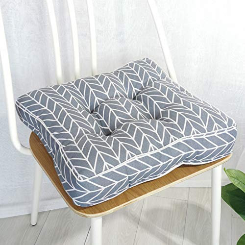 Soft Chair Cushions for Dining & Patio Square 16x16x4 Seat Pads Comfortable Upholstered Cushions for Home Garden and Outdoor Use