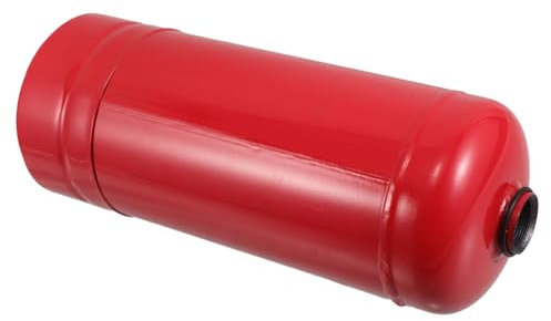 ETHZZLE 2kg Empty Fire Extinguisher Bottle Steel Body for Refill Boat Safety Reusable Cylinder for Home Kitchen