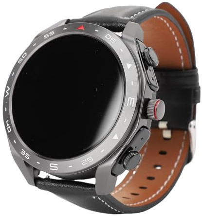 Goshyda Orologio Intelligente con Auricolari, Orologio da Screen HD da 1,52 per Uomini, Orologio da 2 in 1 con NFC Multifunzionale, Timer, Allarmi, Musica, per il Marito di papà