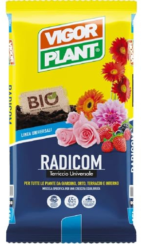 Vigor plant terriccio Universale Radicom 1 confezione da 70 litri
