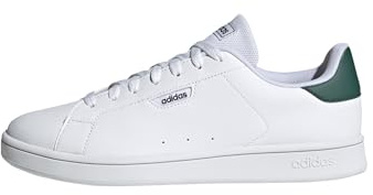 adidas Homme Urban Court Shoes, FTWR White/FTWR White/Collegiate Green, 49 1/3 EU
