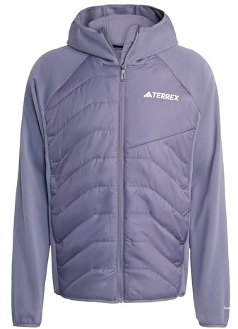 adidas Homme Terrex Multi Climawarm Insulated Hybrid Hooded Jacket Veste, Preloved Violet, XS