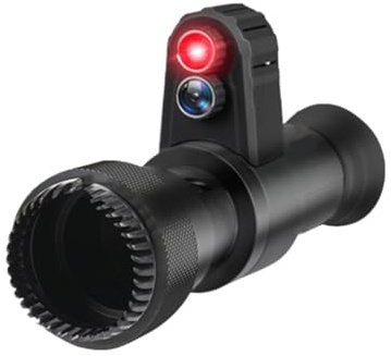 Dispositivo de visión nocturna Digital con cursor de cruce monocular, dispositivo de visión nocturna por infrarrojos for uso diurno y nocturno, visualización completa en negro de 500M(B)