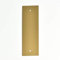 PLACCA CIECA PER TAPPARELLA ELETTRICA DA 16.5 BRONZO