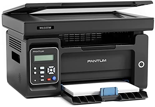 PANTUM M6500NW Stampante Laser Multifunzione WiFi, Duplex Manuale in Bianco e Nero, 22 ppm, Ethernet, USB 2.0, Stampa, Copia e Scansione per Piccoli Uffici Domestici (Nero)