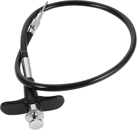 Toddmomy Mekanisk kabelutlösare med Bulb-Lock-design för långa exponeringar - Mekanisk slutarutlösare med lås för långa exponeringar Vintage-kameror 40 cm/16 tum