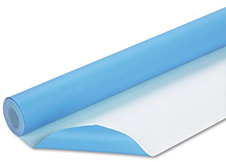 Fun Express Pacon Fadeless Paper Roll, 50 lb Bond Weight, 48' x 50 ft, Brite Blue