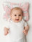 Stork Drop - Flat Head Baby Pillow | Prevents & Corrects Plagiocephaly | Breathable 3D Air Mesh | Soft Organic Cotton | Newborn Head Support | Pink Animals