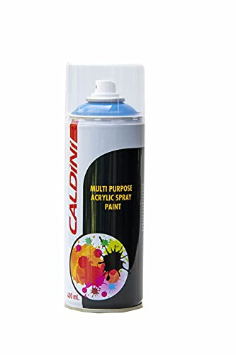 Acrylic Paint Spray Multi-Purpose Use Aerosol Spray Paint 400ml Quick Drying Spray Fast Dry and Excellent Coverage for Metal Ideal for Wood, Plastic Outdoor & Indoor (Dark Blue)