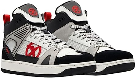 XPD Herren Moto-1 Zertifizierte Motorrad-Sneaker, Weiß, 46 EU EU