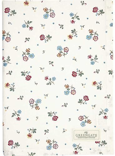GreenGate Tea Towel Adelena White