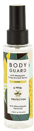 Bodyguard | duftender Mückenschutz | Insektenschutzspray | Schutz gegen Mückenstiche | Wirksamkeit 8 Stunden gegen Tigermücken | Kinder ab 1 Jahr | Hergestellt in Frankreich | 100 ml