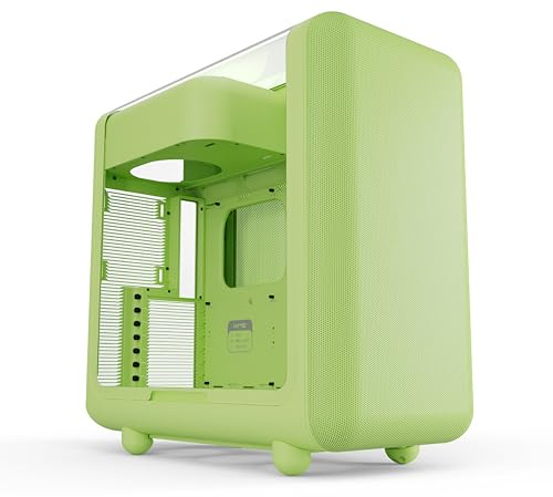 Hyte X50 Modern Performance ATX Mid-Tower PC spelfodral - Matcha mjölk (grön)