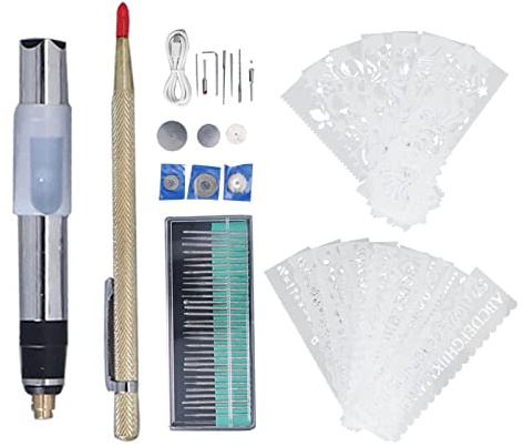 Kit de stylo micro graveur électrique 25 W sans fil, chargement USB, mini outil rotatif de gravure pour bricolage, verre, céramique, métal, bois, fabrication de bijoux