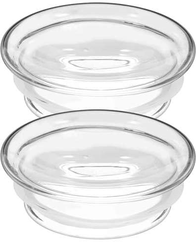 TOKIDNY 2 pezzi Copertura per Brocca Acqua in Silicone e Vetro Tappo Ermetico Sostitutivo per Caraffa Coperchio Resistente e Antipolvere Ricambio per Brocche con Tenuta Sicura