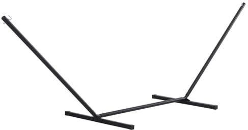 Outsunny 3.6m Extra-long Universal Hammock Stand Metal Frame Garden Camping Picnic Outdoor Patio Replacement – Stand Only