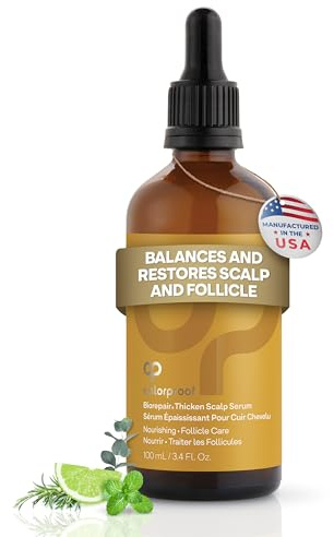 Colorproof Biorepair Thicken Scalp and Follicle Care Serum 3.4 Fl. Oz. w/Fresh Lime, Eucalyptus, Mint Leaf & Rosemary Scent, Color-Protection and Fuller-Looking Hair