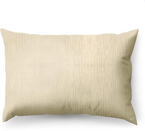 PinkZebra Bio-Musselin Kissenbezug 40 x 80 cm für Kinder & Erwachsene, ÖkoTex Zertifiziert, weicher Kopfkissenbezug GOTS-Zertifizierung, Kissenhülle, Beige