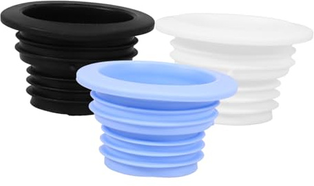 DOITOOL 3stücke Dichtungsringe Für Waschmaschinenabfluss Kunststoff Abflussstopfen Mit Geruchsverschluss Abdichtung Für Abflussschläuche in Küche Und Bad Einfache Installation Geruchsverhi