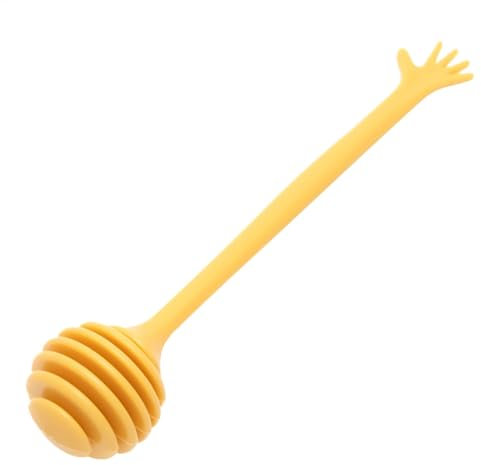 Agitatore per miele, mescolatore per miele, 3,5 x 3,5 x 17,5 cm, strumento per mescolare il miele, cucchiaio per mescolare il caffè, cucchiaio per mescolare miele acqua, tè al latte, marmellata per