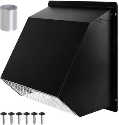 Copertura di ventilazione dell'essiccatore all'esterno - Copertura di ventilazione dell'asciugatrice, copertura di ventilazione dell'essiccatore esterno | Forniture di prese d'aria sostitutive CA