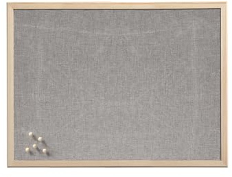 Zeller 11271 Pinboard, Leinen/Kiefer