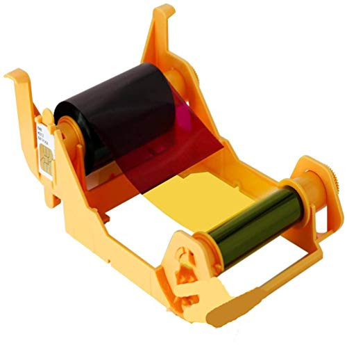 800033-848 YMCKOK-Farbband für Zebra ZXP Series 3 ZXP3-Kartendrucker Dounble-Sided 165 Prints 800033-848 Ribbon Compatible