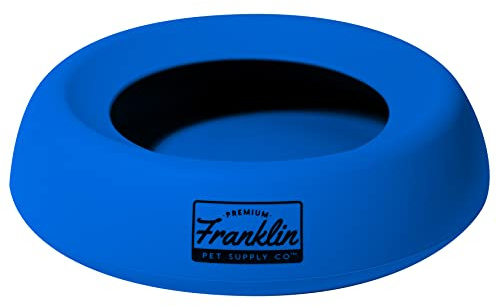 Franklin Sports No-Spill Travel Pet Bowl for Dogs + Cats - 27 oz.