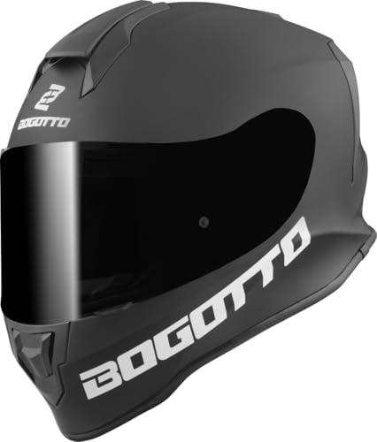 Bogotto H151 Kinder Helm, schwarz matt, XXS