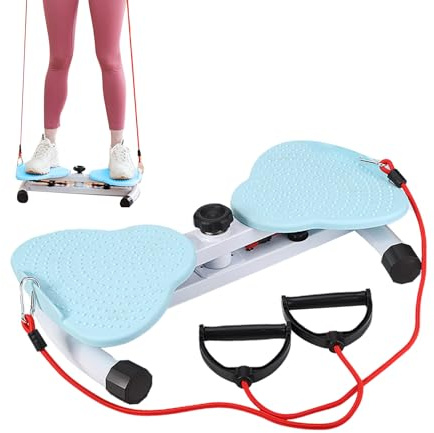 Ab Twist Board, Waist Twist Board för Träning, Midja Twist Disc Stående Buken Twister Träningsbräda för Kvinnor Kvinnlig Fotmassage Viktminskning Blå