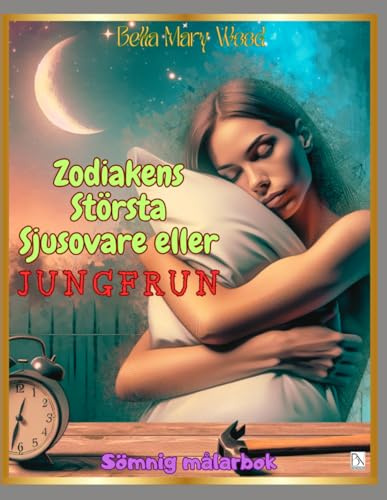 Zodiakens Största Sjusovare eller Jungfru: Sömnig målarbok