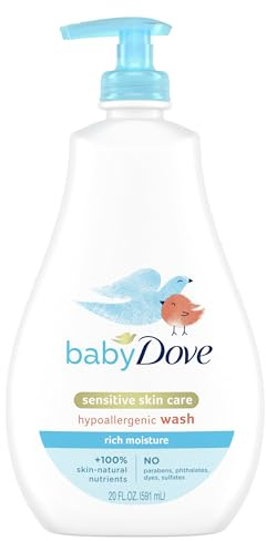 Baby Dove Baby Wash Rich Moisture Foot Head 20 oz