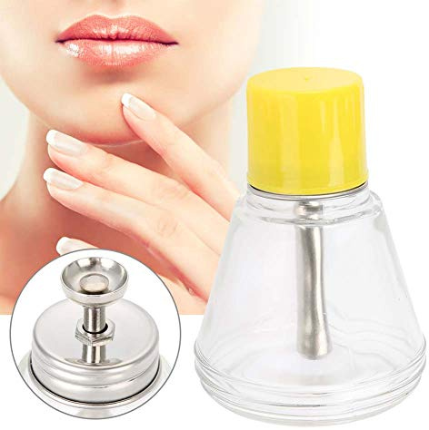 150 ml Nagelkonst Pumpdispenser Tom Glasflaska Vätskebehållare Alkohol Pressflaska för Nail Art Manikyr