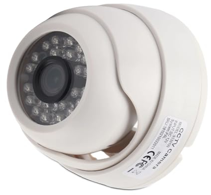 1080P Infrarot-Überwachungskamera AHD/TVI/CVI/CVBS 4-in-1-Überwachungskamera CCTV-Dome-Kamera für Den Innenbereich(KUMPEL)