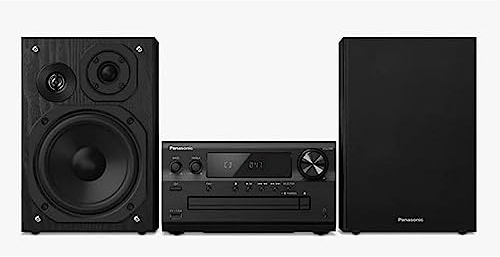 Panasonic SC-PMX802E-K 120W Premium Hi-Fi Network System with Bluetooth and DAB + One Size Black