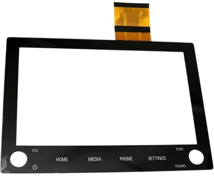 1pc da 8 Radio digitalizzatore di vetro touchscreen con 2 manopole Modello 3AP578 8740A103 8740A040 8740A076 Compatibile con selezione 2020-2022 Sostituzione delle parti 'auto per unità di fabbrica